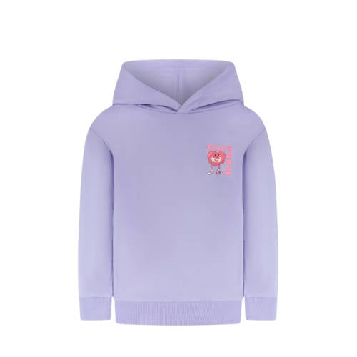 Little Cars hoodie met backprint lila afbeelding