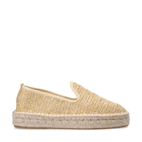 Sacha raffia espadrilles beige
