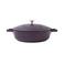 MasterClass gietaluminium braadpan (Ø28 cm) (4L) (lichtgewicht) - paars