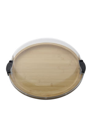 Build-a-Board bamboe borrelplank to go met kunststof deksel