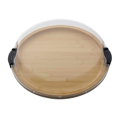 Farberware Build-a-Board bamboe borrelplank to go met kunststof deksel afbeelding
