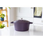 thumbnail: MasterClass gietaluminium braadpan (Ø24 cm) (4L) (lichtgewicht) - paars