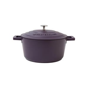 gietaluminium braadpan (Ø24 cm) (4L) (lichtgewicht) - paars