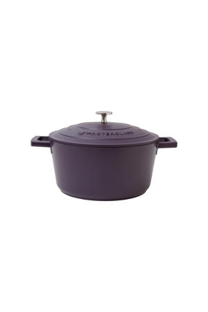 gietaluminium braadpan (Ø24 cm) (4L) (lichtgewicht) - paars