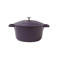 MasterClass gietaluminium braadpan (Ø24 cm) (4L) (lichtgewicht) - paars