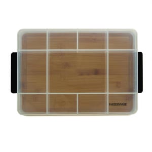 snackbox groot met bamboe deksel