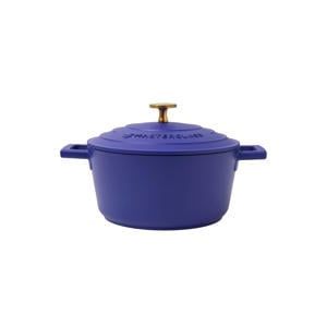 gietaluminium braadpan (Ø20 cm) (2,5L) (lichtgewicht) - blauw