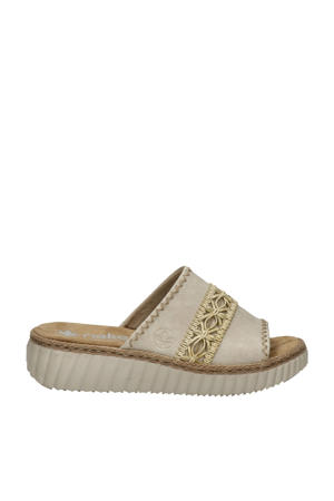 slippers beige