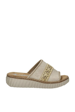slippers beige