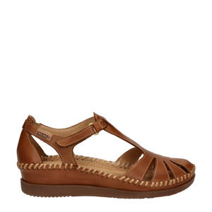 Cadaques  leren sandalen cognac