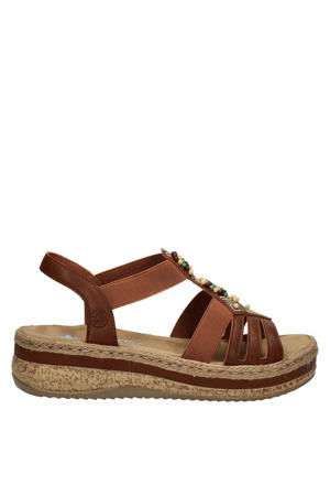 sandalen cognac