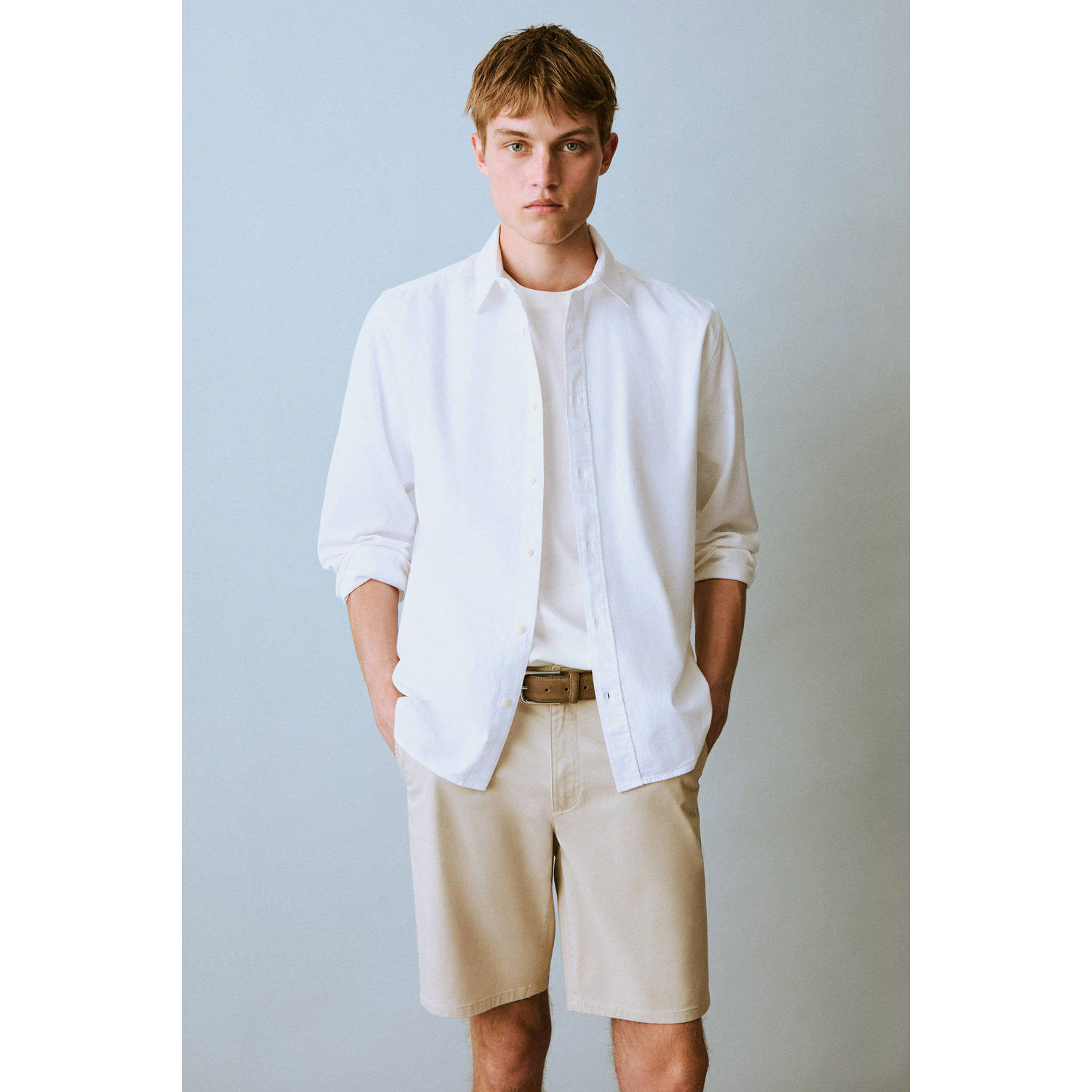 MANGO TEEN overhemd wit