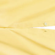 thumbnail: NOUS Living basis dekbedovertrek 2-persoons - geel (200x200 cm)