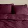 NOUS Living basis kussensloop Burgundy - (60x70 cm) (set van 2)