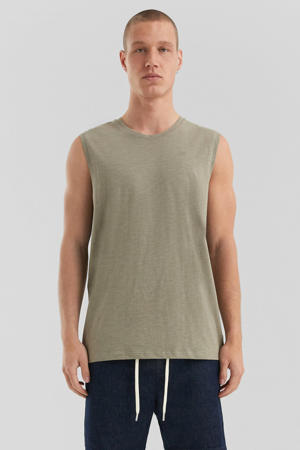 T-shirt olijfgroen