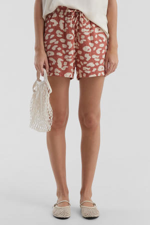 relaxed regular waist casual short roodbruin