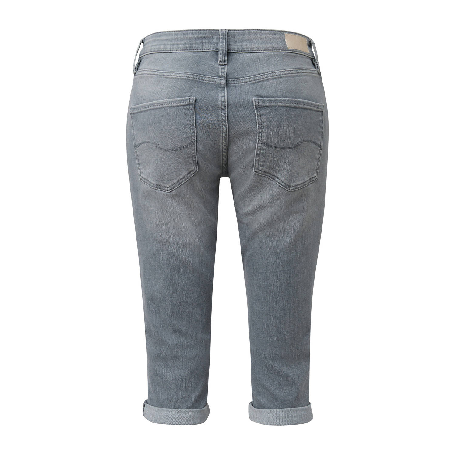 Q S by s.Oliver low waist slim fit jeans grey denim