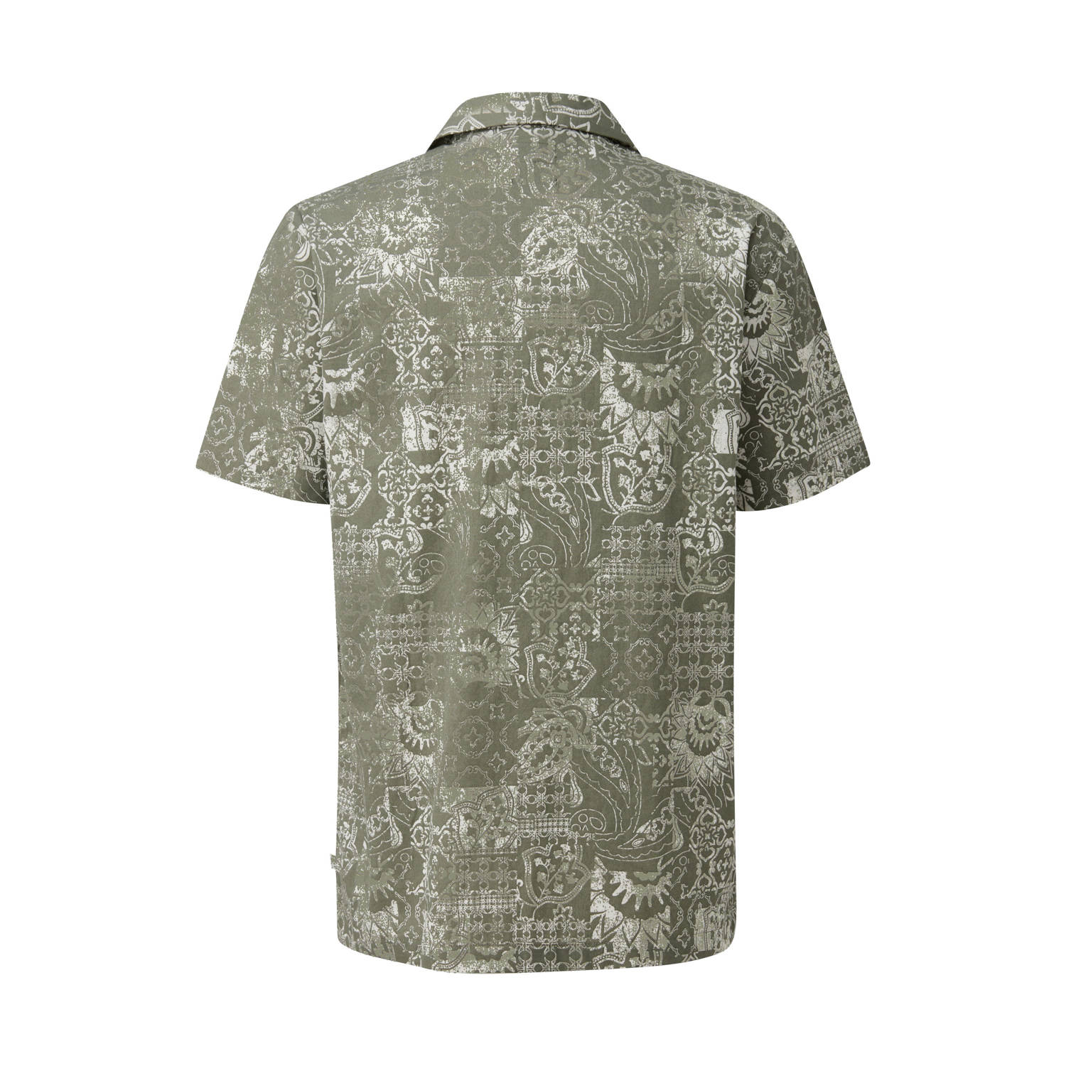 Q S by s.Oliver casual overhemd groen
