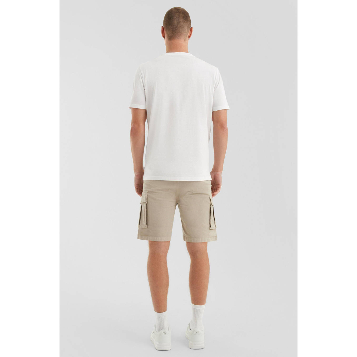 Q S by s.Oliver regular cargo short beige