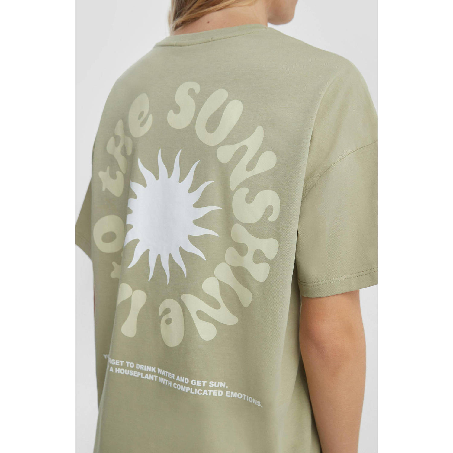 Q S by s.Oliver T-shirt lichtkaki