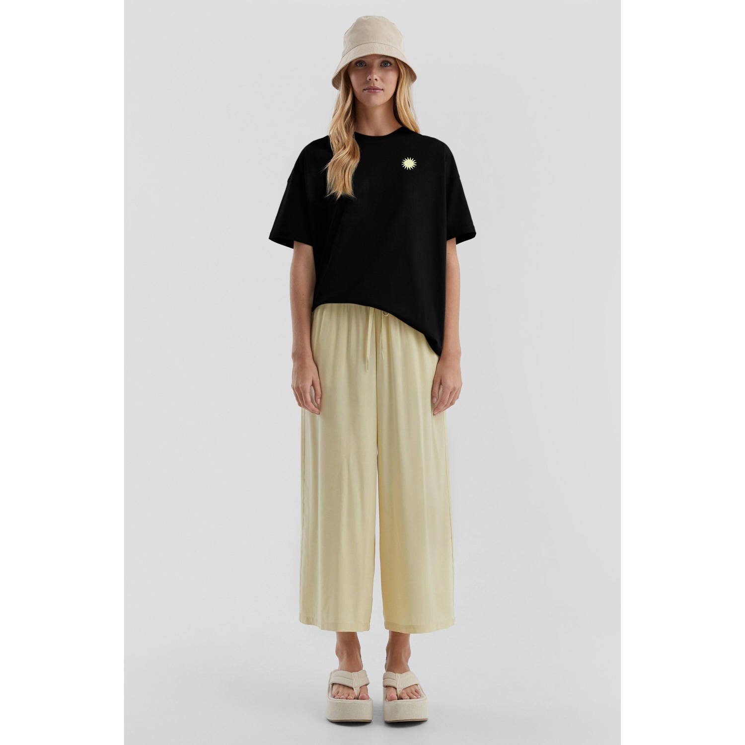 Q S by s.Oliver T-shirt zwart