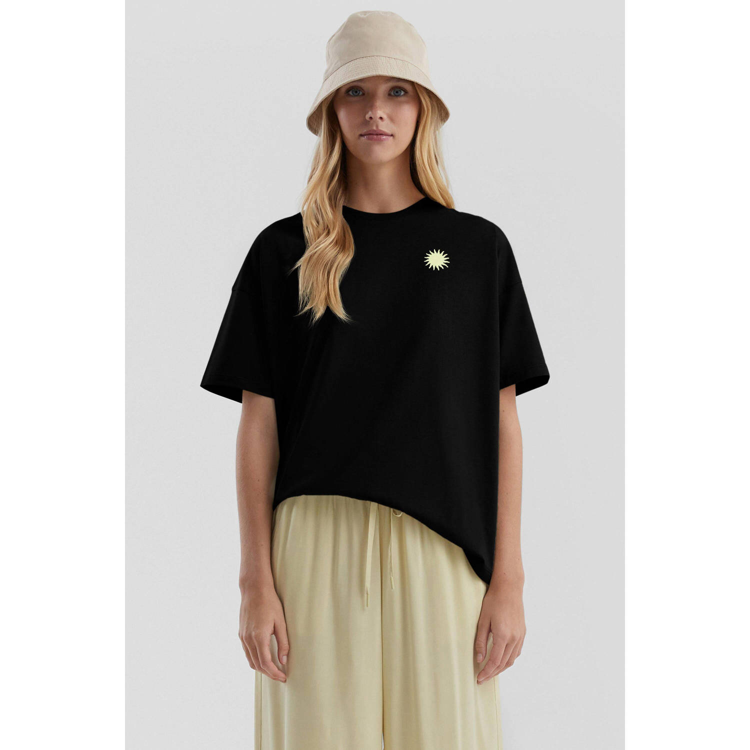 Q S by s.Oliver T-shirt zwart