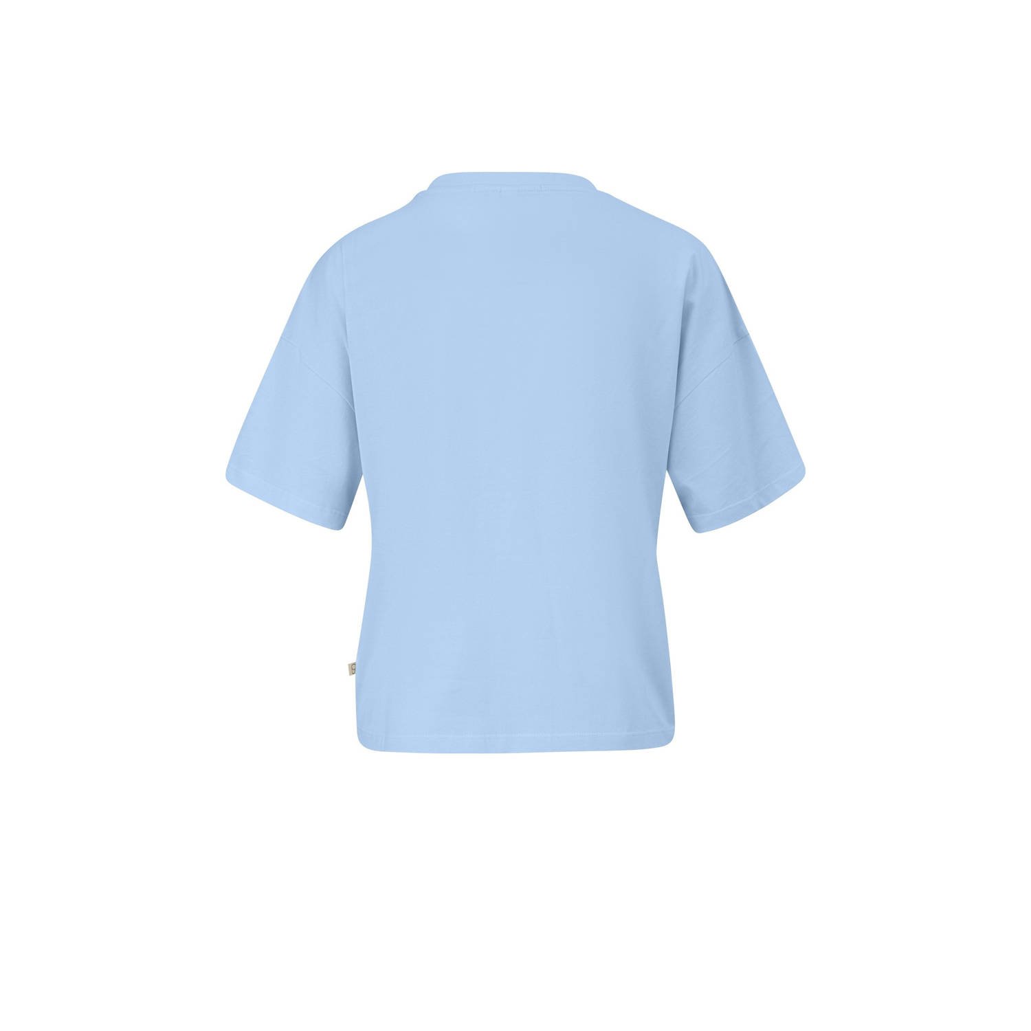 Q S by s.Oliver T-shirt lichtblauw