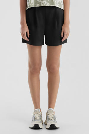 regular waist casual short zwart