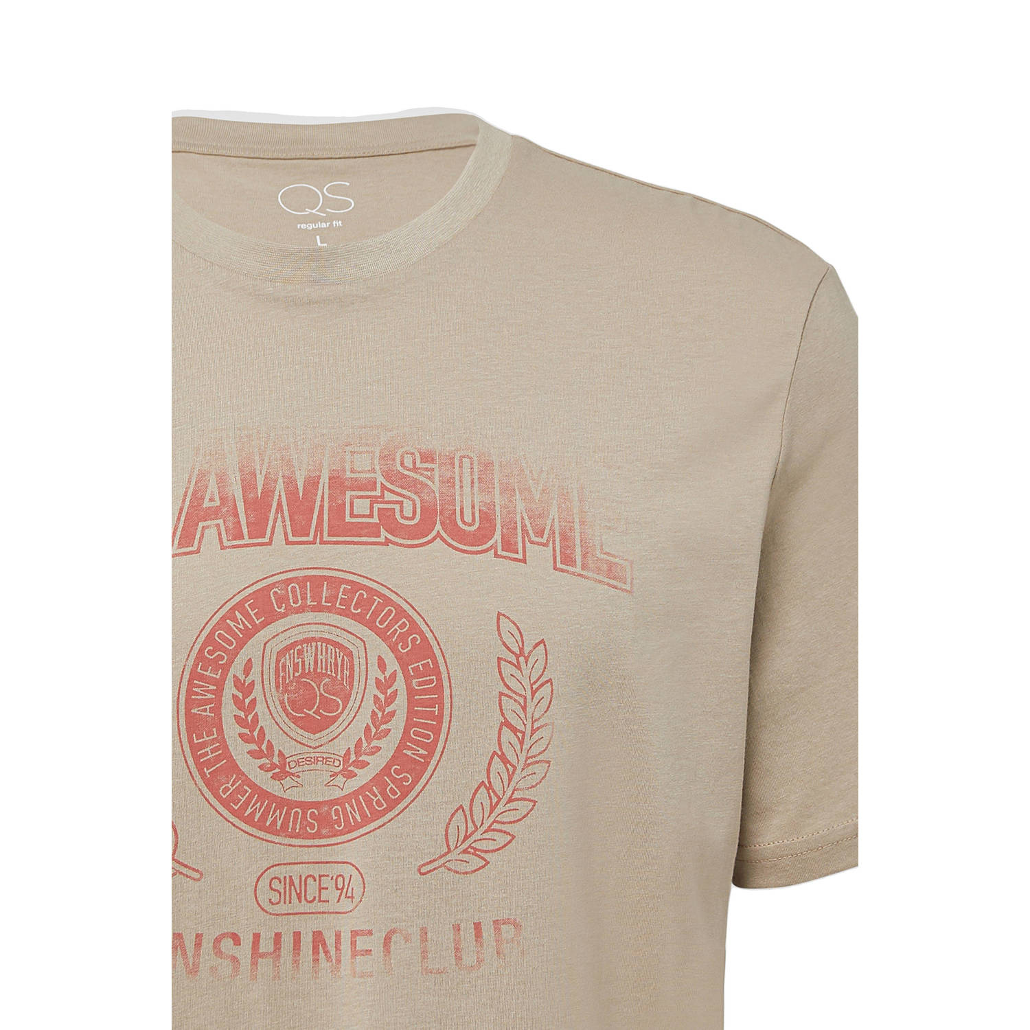 Q S by s.Oliver T-shirt beige