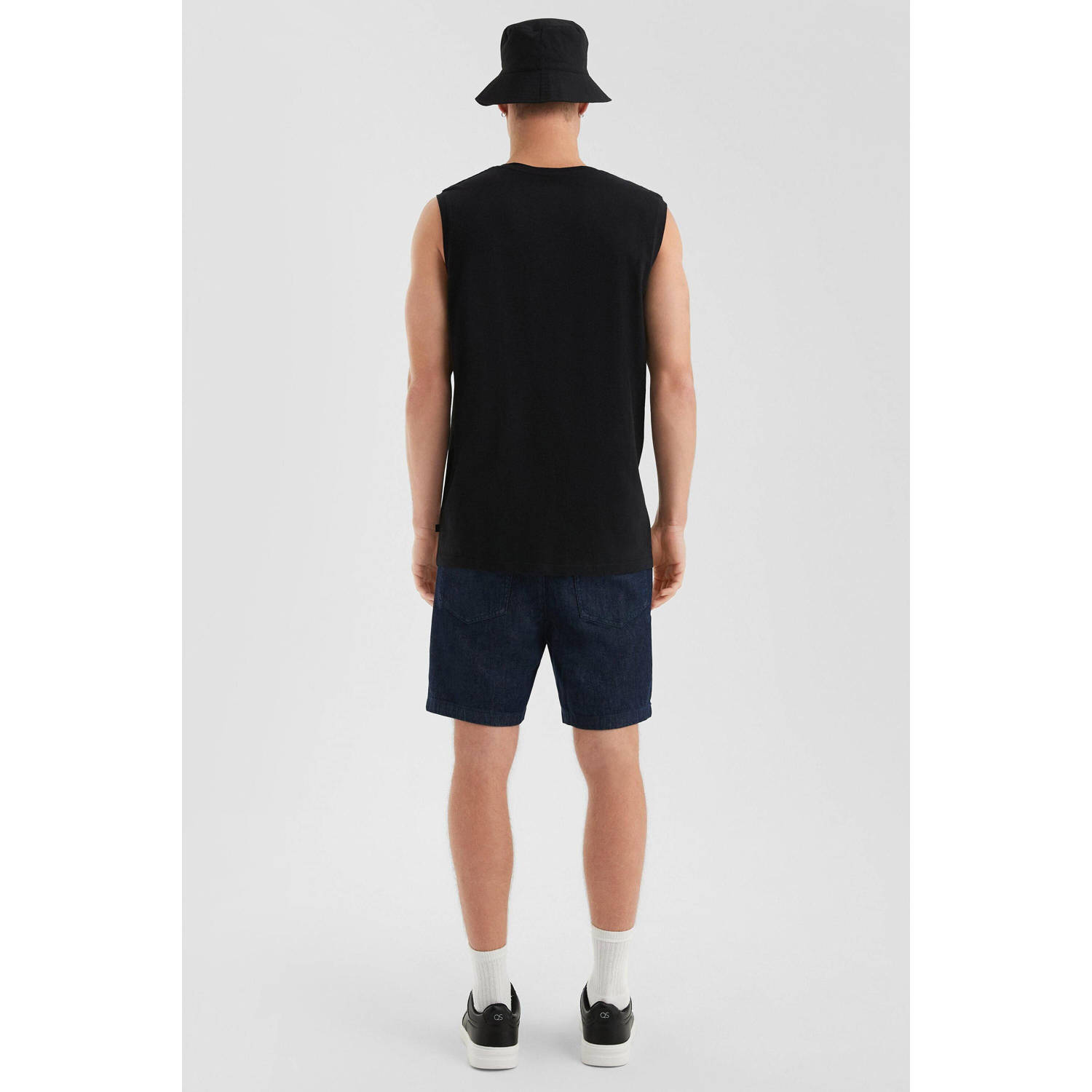 Q S by s.Oliver T-shirt zwart
