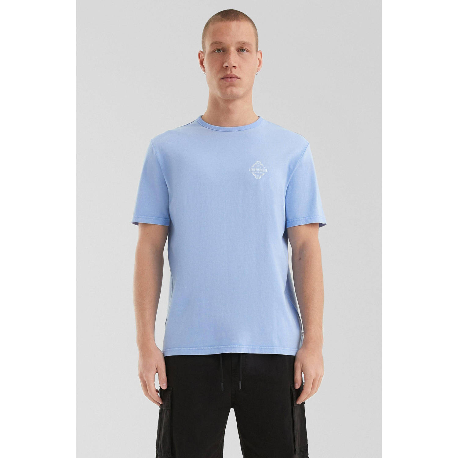Q S by s.Oliver T-shirt blauw