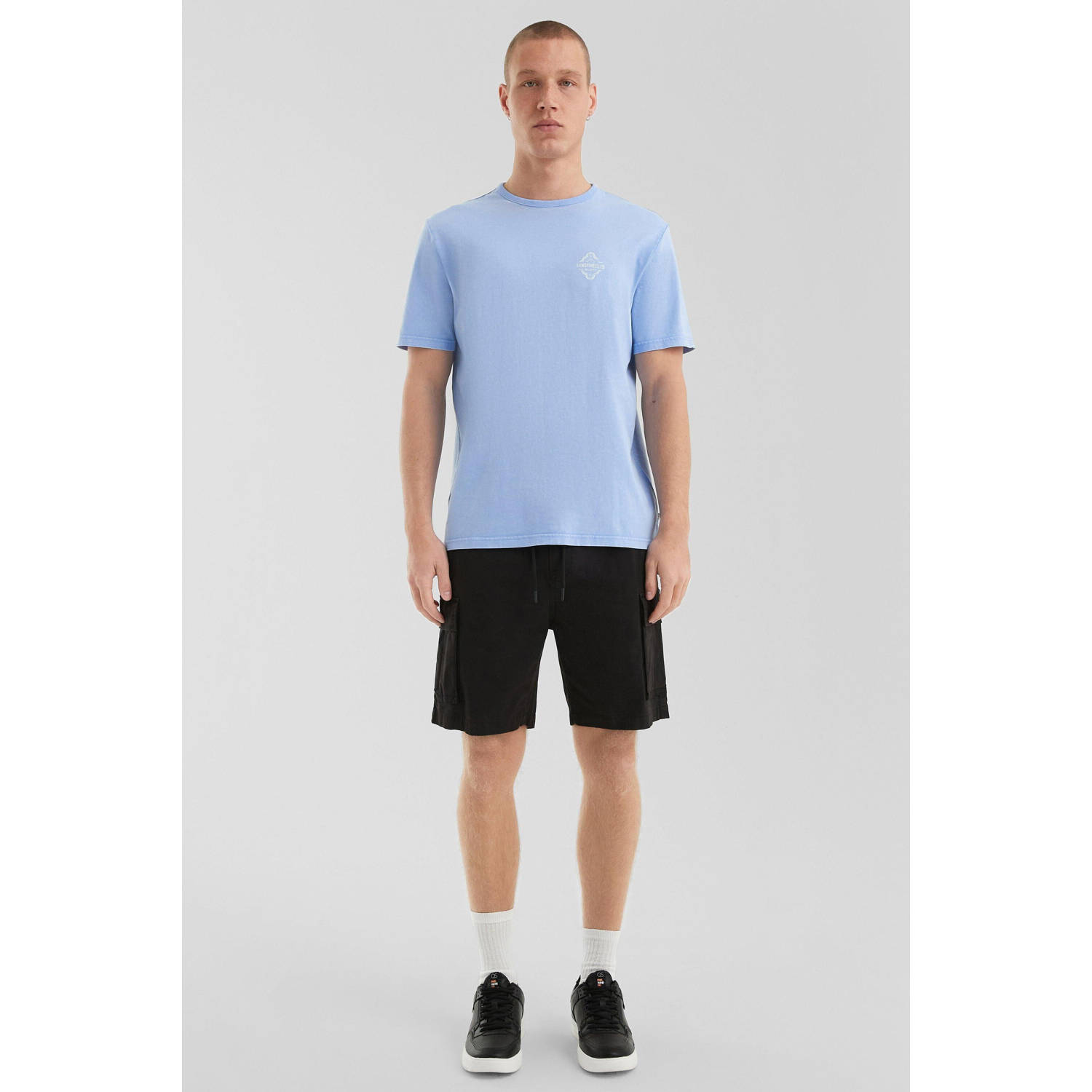 Q S by s.Oliver T-shirt blauw