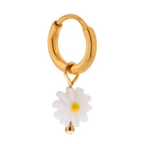 Label Kiki gold plated oorbel Daisy Hoop afbeelding