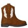 Clic! suède cowboylaarzen cognac