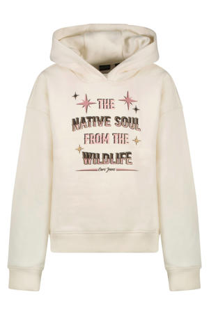 hoodie ecru