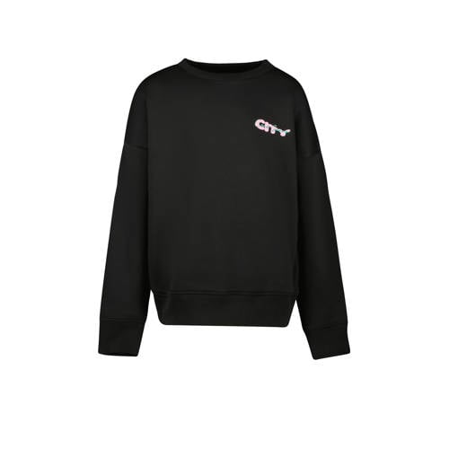 Cars sweater met backprint zwart afbeelding