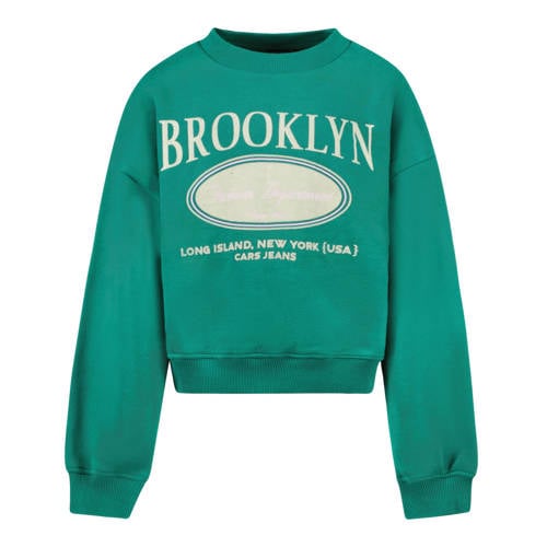 Cars sweater groen afbeelding