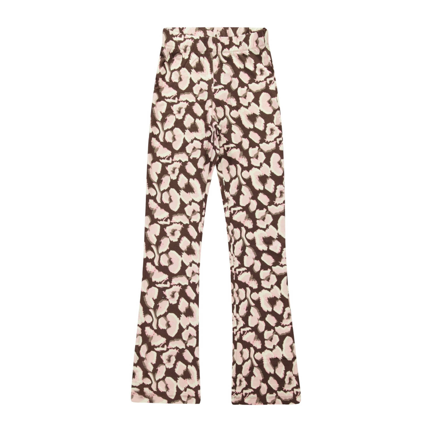 Cars flared broek bruin