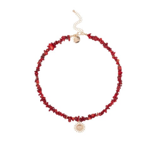 Life of Bulu ketting Dawn met bedel rood afbeelding