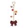 Life of Bulu sleutelhanger met bedels goudkleurig