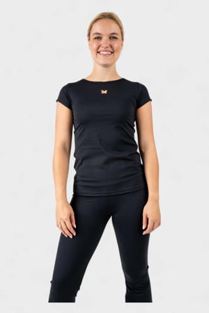 sport T-shirt zwart