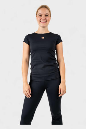 sport T-shirt zwart