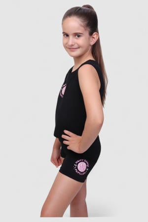 sportshort Happy Dance zwart/roze