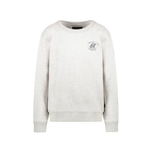 Cars sweater met backprint lichtgrijs afbeelding