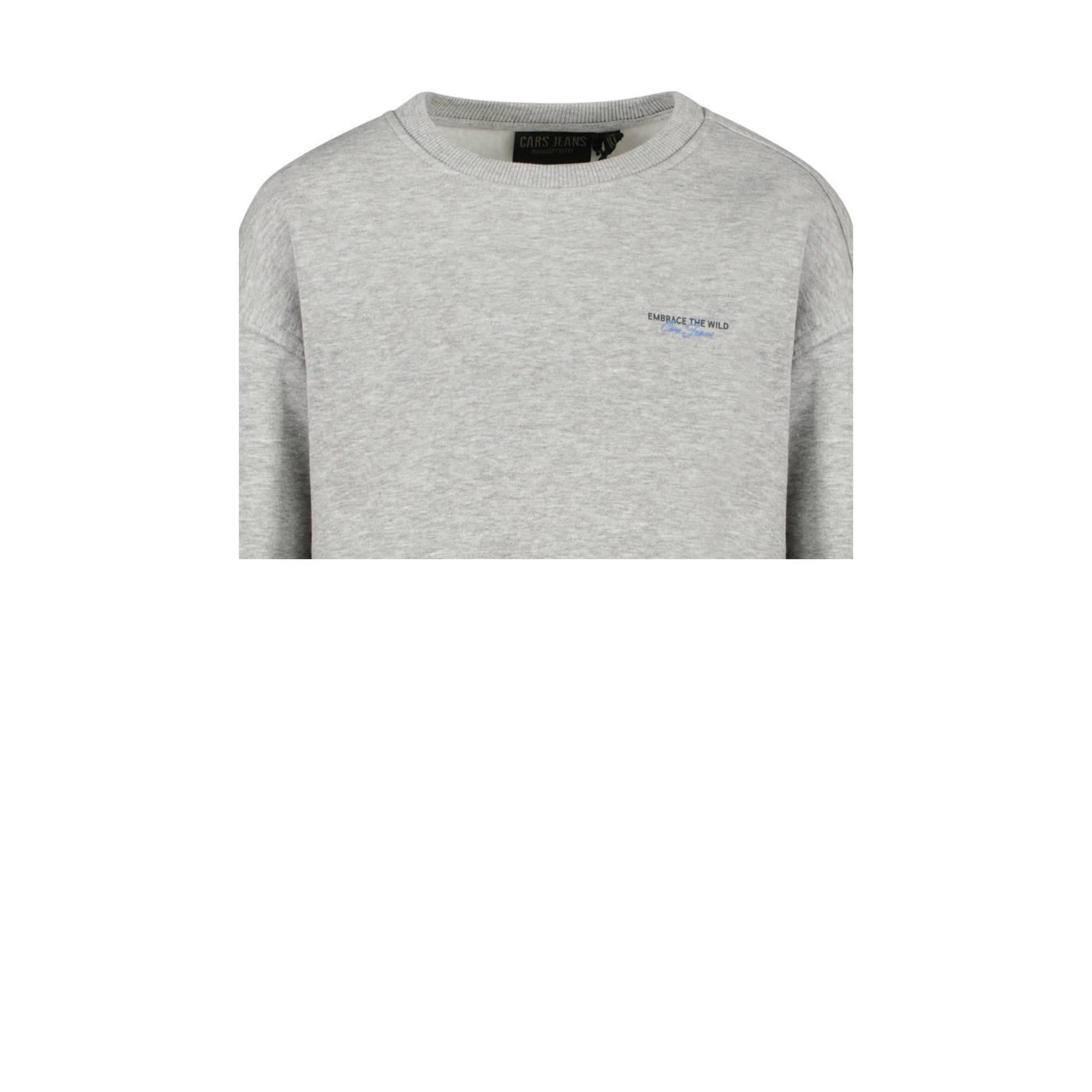 Cars sweater grijs melange
