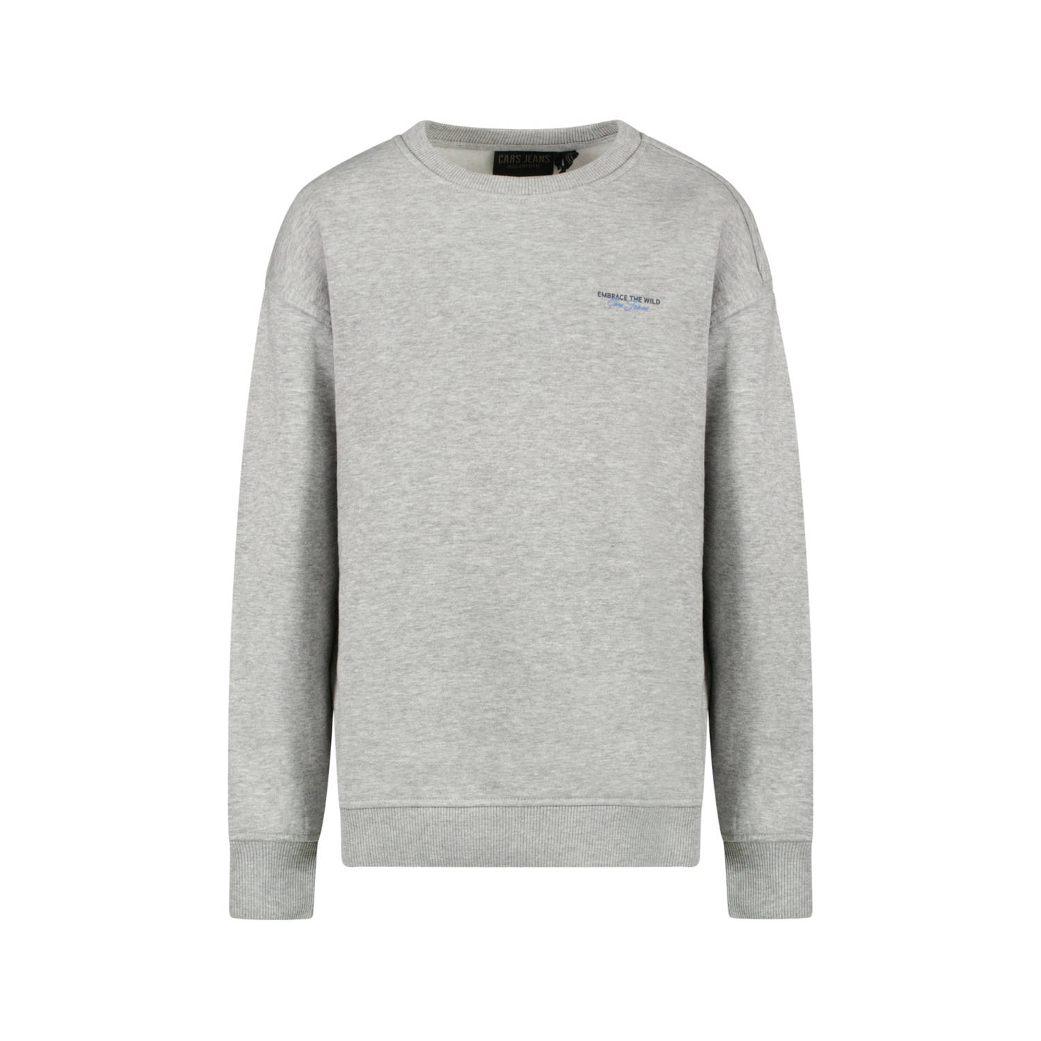 Cars sweater grijs melange