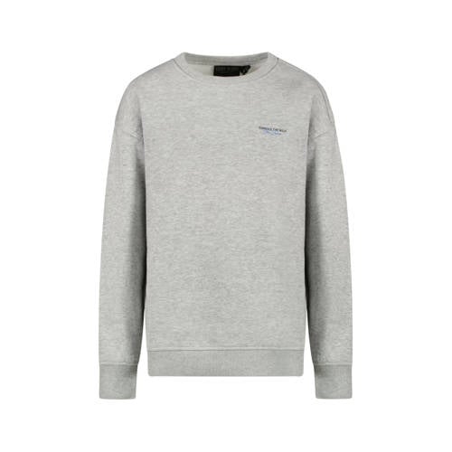 Cars sweater grijs melange afbeelding