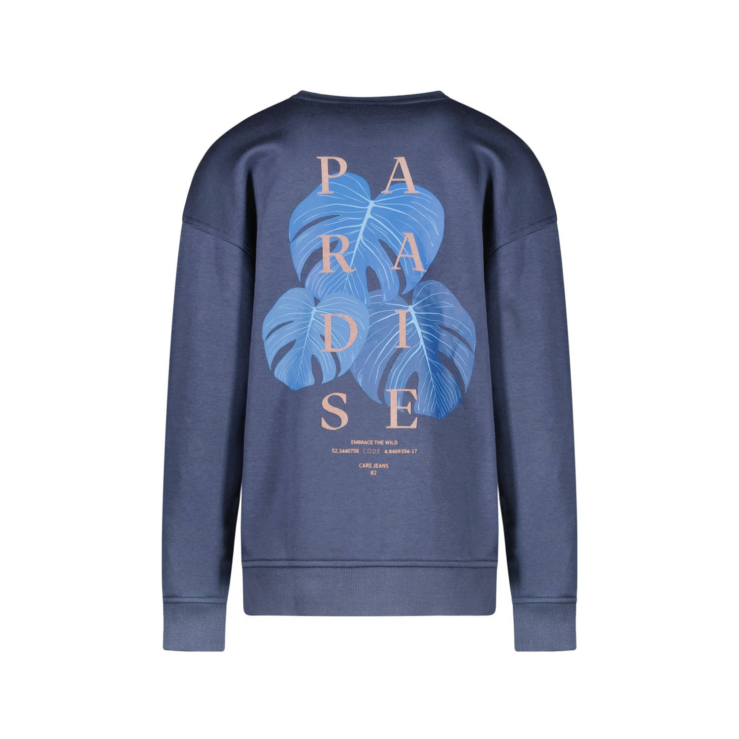 Cars sweater donkerblauw