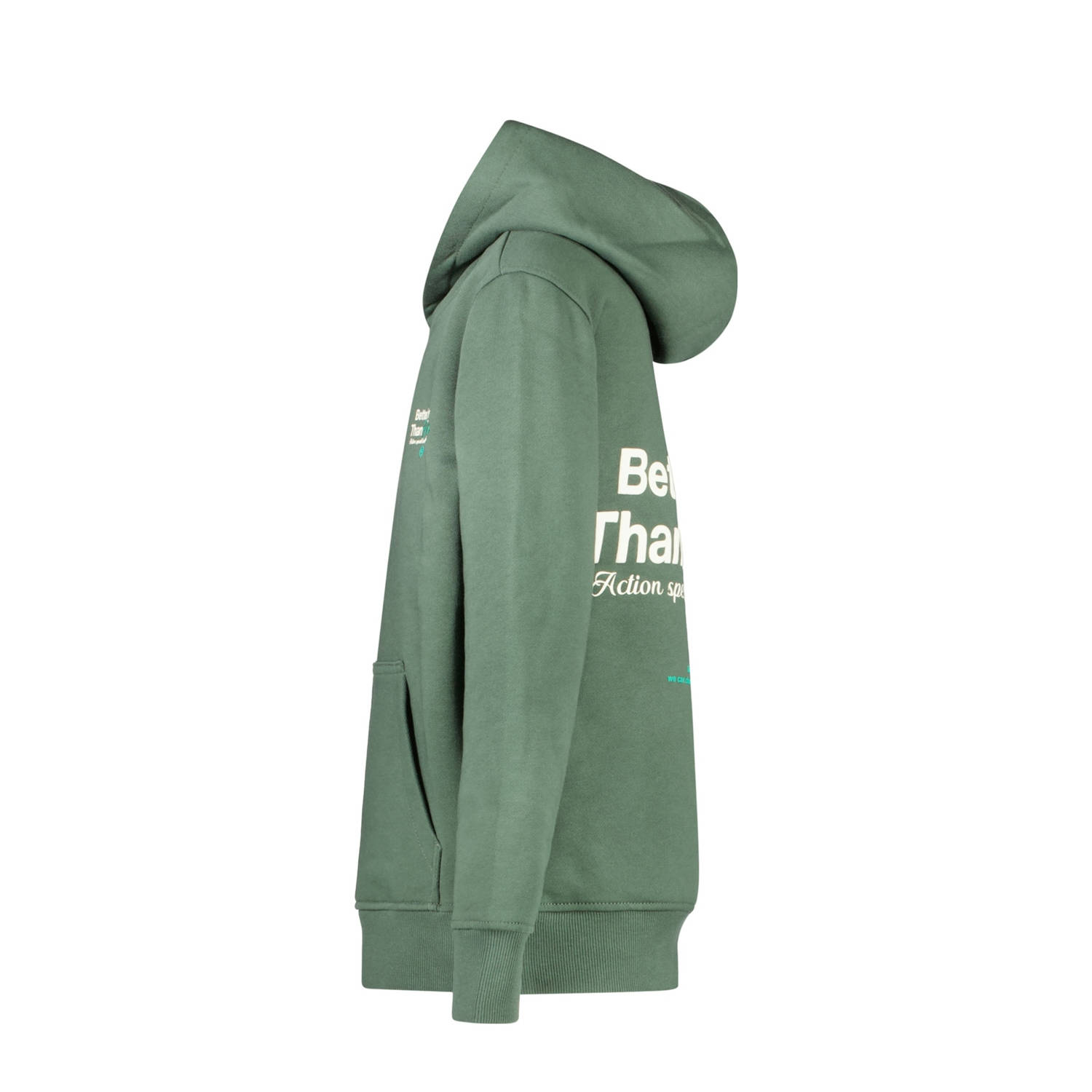 Cars hoodie groen