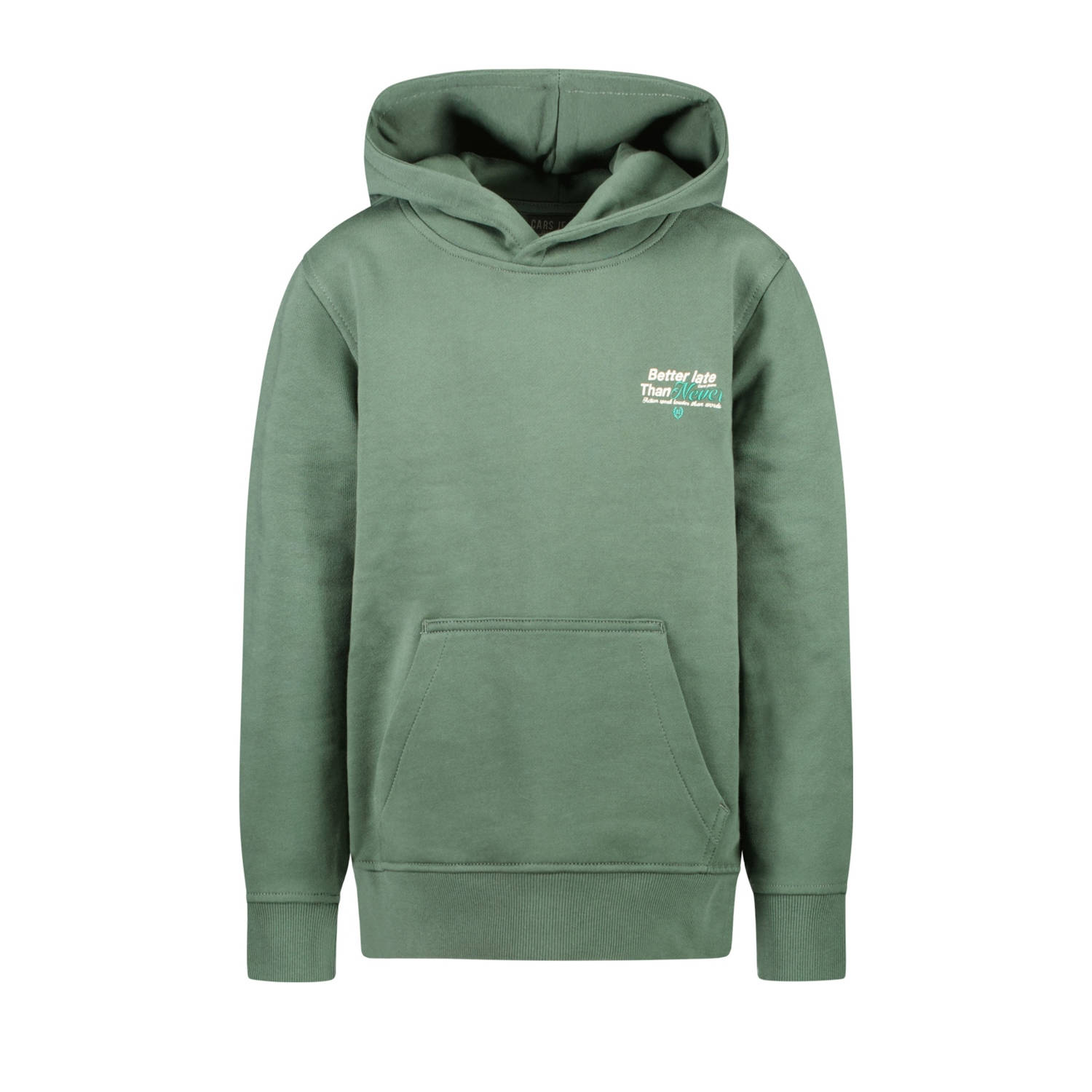 Cars hoodie groen